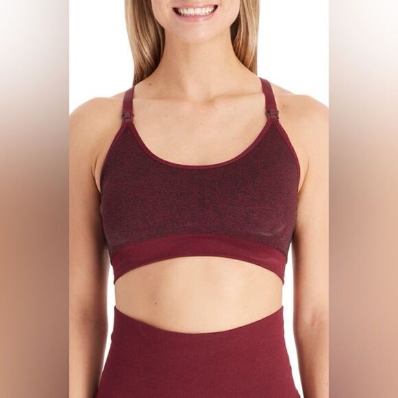 NEW Modern Eternity Seamless Nursing Sports Bra size Small - Picture 1 of 7
